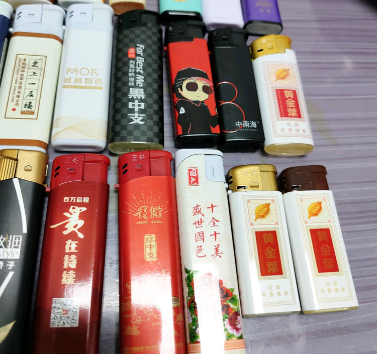 打火機(jī)無漆制版一個(gè)也能噴，用什么噴碼機(jī)？